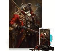 A Victorian Gentleman of The Wild Hard Jigsaw Puzzle for Adults 1000 Pieces Serene Game Creative Craft Real Challenge Perfect Decor (38x26cm)