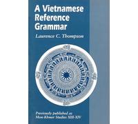 A Vietnamese Reference Grammar (Mon-Khmer studies): 13/14
