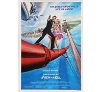 A View To A Kill James Bond Poster/Print/Picture Satin Photo Paper - A3-297mm x 420mm