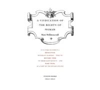A Vindication of the Rights of Woman by Mary Wollstonecraft Paperback Book
