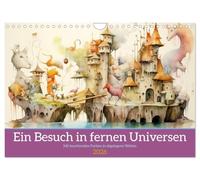 A visit to distant universes UK-Version (Wall Calendar 2026 DIN A4 Landscape), CALVENDO 12 Month Wall Calendar