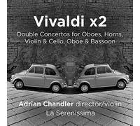 A. VIVALDI - Vivaldi x2 Double Concertos For Horns Oboes Violin Cel - A4z