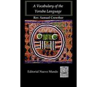 A Vocabulary of the Yoruba Language
