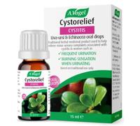 A.Vogel Cystorelief Cystitis Treatment for Women - Uva-Ursi & Echinacea Oral Drops, 15 Day Supply - Reduces Frequent Urination & Burning Sensation When Urinating, 15ml