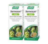 A.Vogel Dormeasan Sleep Valerian-Hops Oral Drops | Sleeping Aid | Extracts of Fresh Valerian Root | 116 Days Supply | (2 x 50ml)