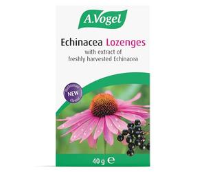 A.Vogel Echinacea Lozenges - Rich Blackcurrant Flavour - Naturally Flavoured Lozenges with Elderberry & Extracts of Freshly Harvested Echinacea - 40g