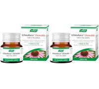 A.Vogel Echinaforce Chewable Cold & Flu Tablets | Relieve Cold & Flu Symptoms | Extracts of Fresh Echinacea | 40 Tablets (Pack of 2)