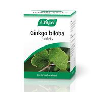A. Vogel Ginkgo Biloba Tablets - Food Supplement, Fresh Ginkgo Leaf Extract, Vegetarian, 120 Tablets