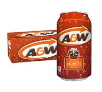 A&W Root Beer | 355 ml | (pack of 12) | Caffeine Free | Packeging may very