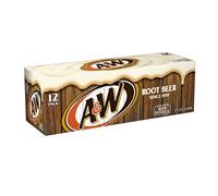 A&W Root Beer Fridge Pack Cans 12x335ml