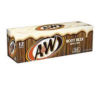 A&W Root Beer Fridge Pack Cans 12x335ml (Pack of 12) , Packaging may vary