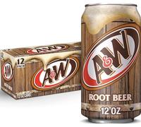 A&W Root Beer Fridge Pack Cans 12x335ml (Pack of 12) , Packaging may vary