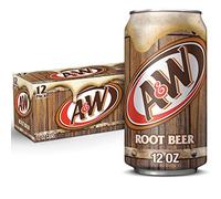 A&W Root Beer 355ml Cans Imported Pack of 12