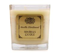 A & W Soy Wax Candles, Yellow, 7 x 7 x 7.5 cm