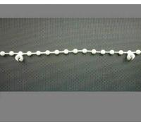 A.W Vertical Blind Bottom Stabilizing Chain For 89mm (3.5") Slats (20m) - White