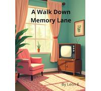 A Walk Down Memory Lane: Large Print Coloring Book for Seniors | 45 Easy & Nostalgic Designs from the 1950s and 60s for Relaxation and Memory Recall