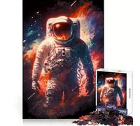 A Walk in Space Jigsaw Puzzles 1000 Pieces for Teenagers Home Fun Smooth Cut Family Fun Great Gift (50x75cm)