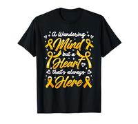 A Wandering Mind But A Heart That's Always ADHD Awareness T-Shirt