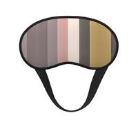 A Warm and Rustic Colour Scheme Blackout Sleep Mask with Elastic Band Design Fits All Head Shapes Ideal for Travel Office and Shift Work