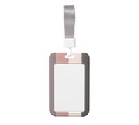 A Warm and Rustic Colour Scheme Card Holder Durable and Lightweight Stylish Design Suitable for Offices Hospitals and Conferences