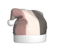 A warm and rustic colour scheme Plush Christmas Hat Comfortable Headwear for Holiday Parties and Parent Child Activities