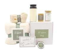 A Warm Hug Gift Box for Women - Cozy, Relaxing Self Care, Get Well, Sympathy, Thinking of You - Thoughtfully Curated Box for Her