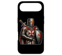 A Warrior of Christ Knights Templar Distressed Cross Men Case for iPhone Air