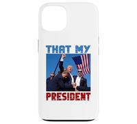 A Warrior That My President Shooting at Donald Trump USA Case for iPhone 13