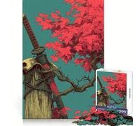 A Warrior's Grave for Adults 1000 Piece Puzzle Brain Exercise HD Print Home Activity Birthday Art Gift (50x75cm)