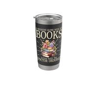 A Weekend Alone with My Books Doctor Ordered Bookworm Stainless Steel Insulated Tumbler