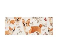 A Well-Behaved Dog Mouse Pad In Big Extended Non-Slip Rubber Base Mousepad With Stitched Edges Gaming Pc Desktop Large Mouse Pad 11.8x31.5