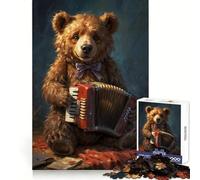A Well Loved Bear Song Jigsaw Puzzle 1000 Piece for Teenagers Reason Boost Nice Thick Enjoyable Challenge Birthday Idea (38x26cm)