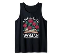 A Well-Read Woman Is A Dangerous Creature: Feminist funny Tank Top