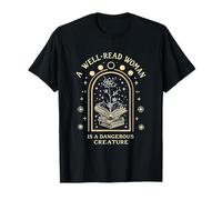 A Well-Read Woman Literary Empowerment Proud Book Lover T-Shirt