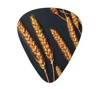 A wheat ear Guitar picks in thin, medium, and thick sizes, 12-piece set, suitable for electric guitar and various instruments