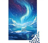 A Whimsical North Pole 1000-Piece Jigsaw Puzzle for Adults, 70x50cm/1000pcs; for Calm Concentration at Home; Clean White Cardboard for Sorting