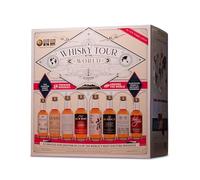 A Whisky Tour of the World - Second Edition | 2025 Limited Edition Whisky Gift Pack | 24 x 50ml Premium Whiskies, 2 x Tumblers and Illustrated Book with Tasting Notes