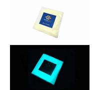 A White-Based Pigment Glow-in-The-Dark Luminescent Powder additive, Sky Blue, 20g