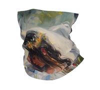 A White Horse For A Girl In A White Dress Printed Headscarf, Headband, Men'S And Women'S Towel，Multifunctional Sports Mask