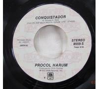 a whiter shade of pale / conquistador 45 rpm single