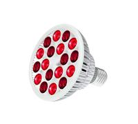 (a-Whte) E27 54W Red Light LED Massage Therapy Lamp 660nm 850nm Near Infrared Therapy Light LED Lamp/ Red Light Grow LED Bulb
