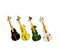 A wide variety of 4/4 electric violins acoustic violins beginner violins(Color:White)