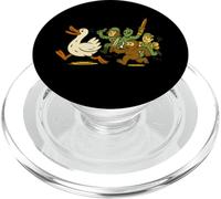 A Wild Goose Chase - Goose, Bigfoot, Alien & Soldier Idiom PopSockets PopGrip for MagSafe