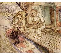 a Wind in the Willows Arthur Rackham Shove that under your feet, he observed to the Mole, as he passed it down the boat A4 Photo Print 10x8
