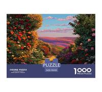 A Winding Path 1000 Pieces Jigsaws for Adults Fun, Challenging & Brainteasing Beautiful Home Decoration Challenge High Difficulty 70x50cm/1000pcs