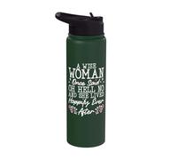 A Wise Woman Once Said Oh Hell No No Stainless Steel Insulated Water Bottle