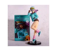(A, With box) 25cm Dragon Ball Anime Figure Bulma Glitter & Glamours Hot Girl Statue Hentai Action Figurine Ornaments