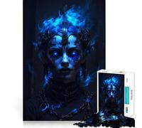 A Woman Bound by Magic Jigsaw Puzzles for Adults 1000 Piece Strong Memory Pastime Game Joyful Challenge Thoughtful Gift (50x75cm)