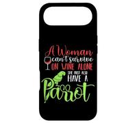 A Woman Can't Survive on Wine Alone She Must Have a Parrot Case for iPhone Air