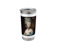 A Woman in Blue Thomas Gainsborough Rococo Art Painting Stainless Steel Insulated Tumbler